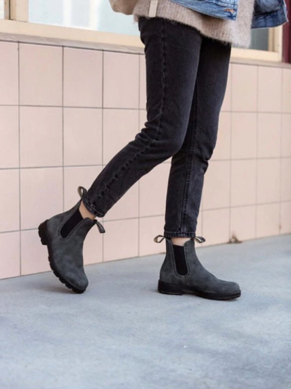 Blundstone Rustic Black High Top Boots, Women's 10M - Picture 10 of 11